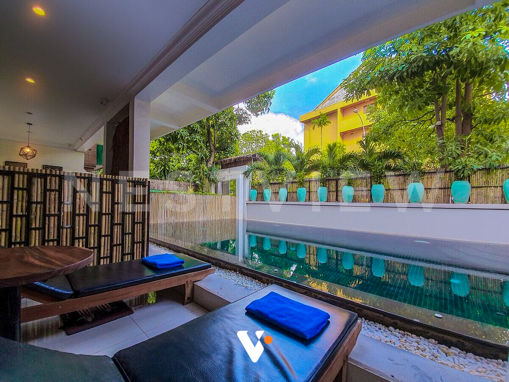 Beautiful 19 – Bedroom Boutique for Rent in Siem Reap – Svay Dangkum (POOL)